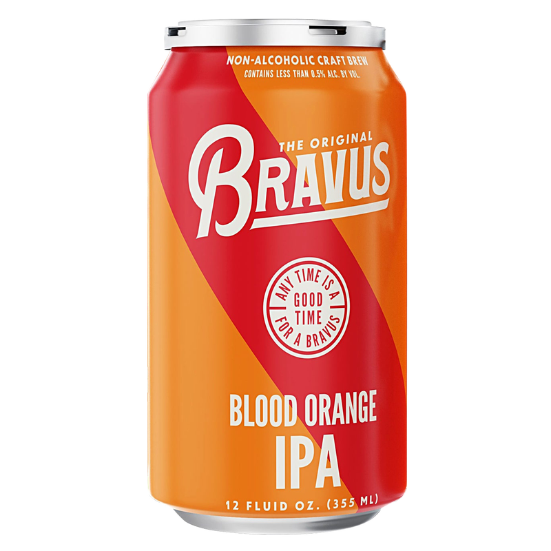 Bravus Brewing Co. Blood Orange Non-Alcoholic IPA 6pk 12oz Cans