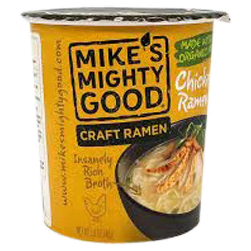Mike's Mighty Good Chicken Craft Ramen Soup Cup 1.6oz