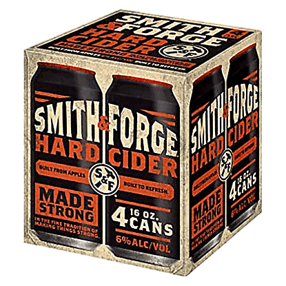 Smith & Forge Hard Cider 4pk 16oz Can