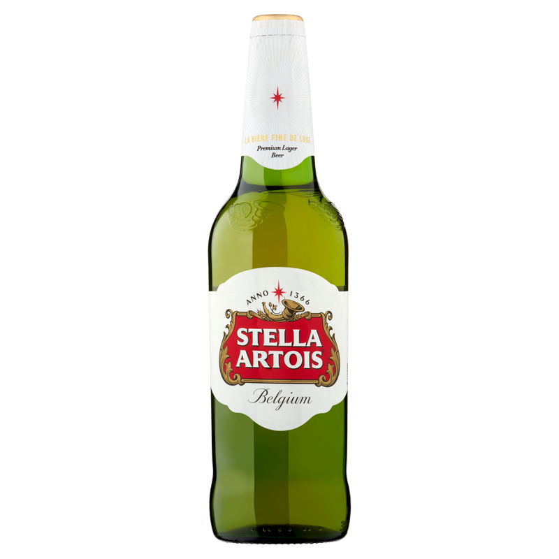 Stella Artois Belgium Premium Lager Beer, 660ml