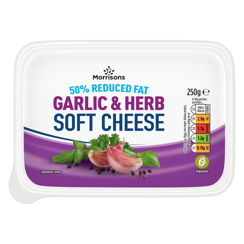 Morrisons Garlic & Herb Soft Cheese, 200g