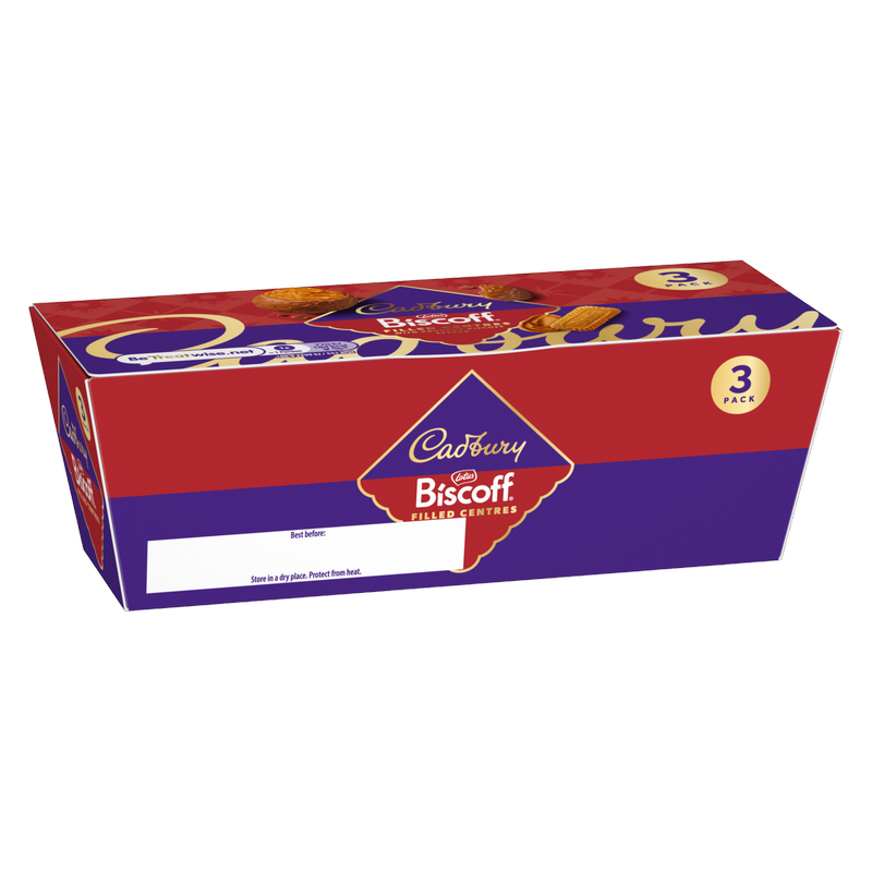 Cadbury Biscoff Filled Centre 3pk, 100.5g