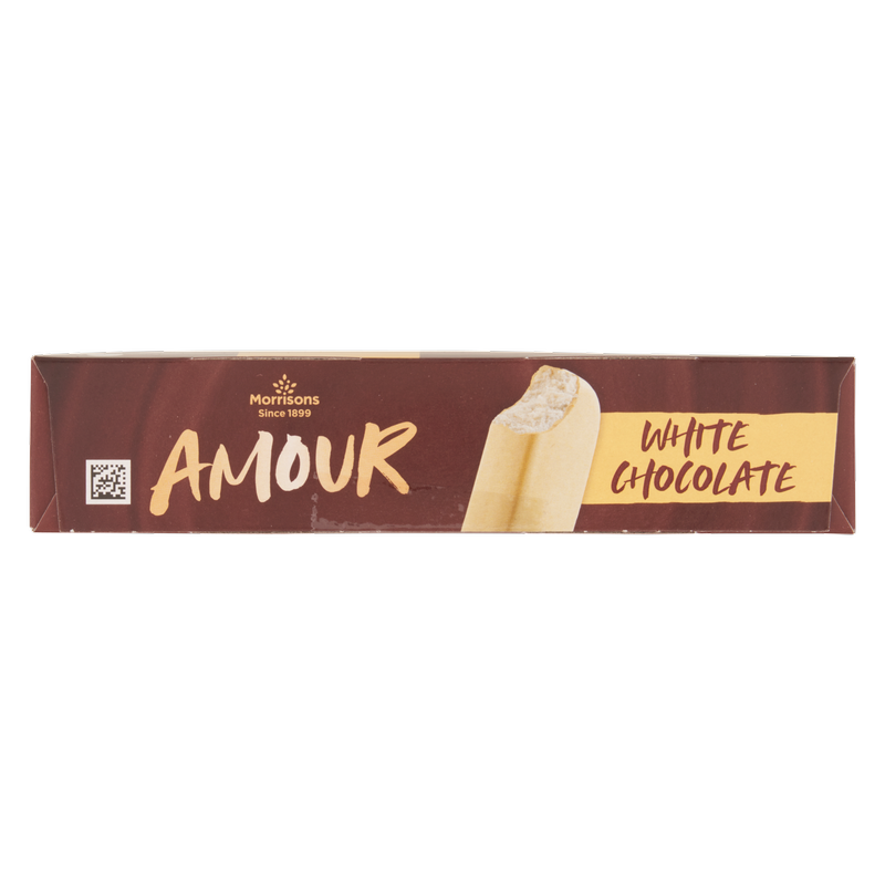 Morrisons Amour White Chocolate Ice Cream, 3 x 110ml