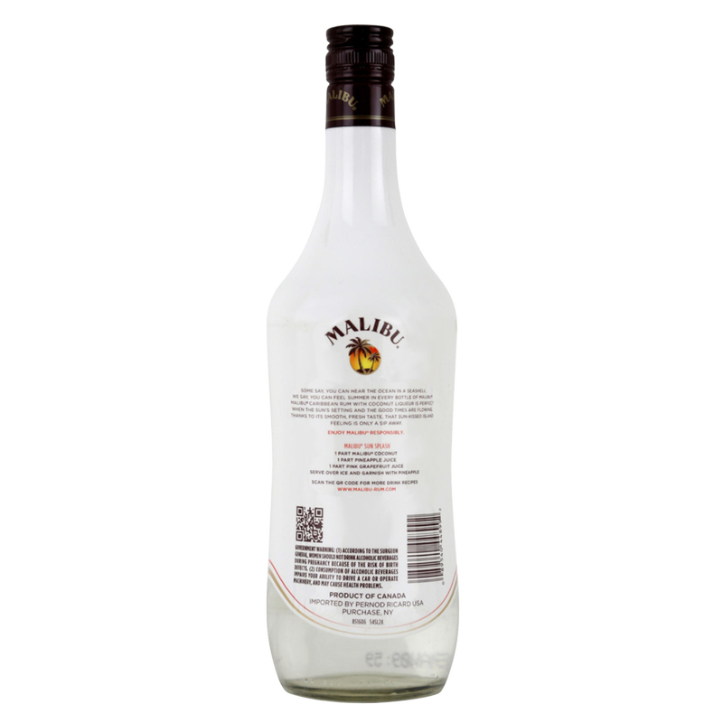 Malibu Coconut Rum 1L (42 Proof)