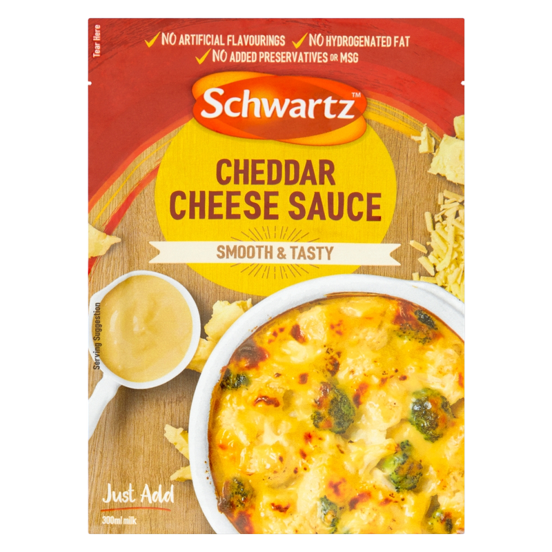 Schwartz Cheddar Cheese Sauce Mix, 40g