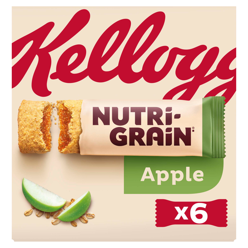 Kellogg's Nutri-Grain Apple, 6 x 37g