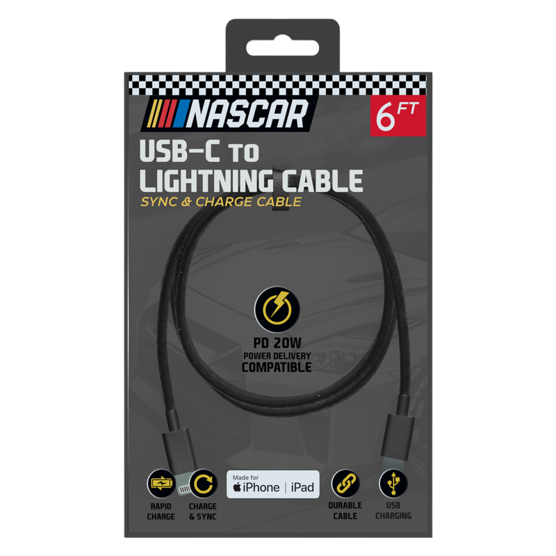 Nascar USB-C Charge Cable 2m