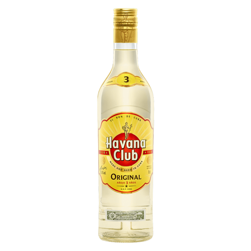 Havana Club 3 Year Old White Rum, 70cl