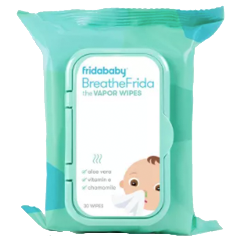 Fridababy BreatheFrida Nose & Chest Vapor Wipes 30ct