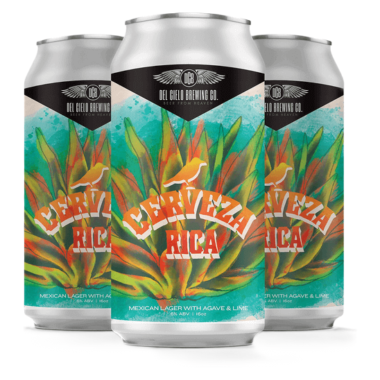 Del Cielo Brewing Co. Cerveza Rica Mexican Lager (4PKC 16 OZ)