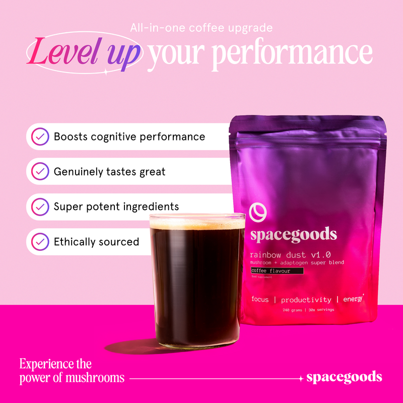 Spacegoods Rainbow Dust Coffee Powder, 240g