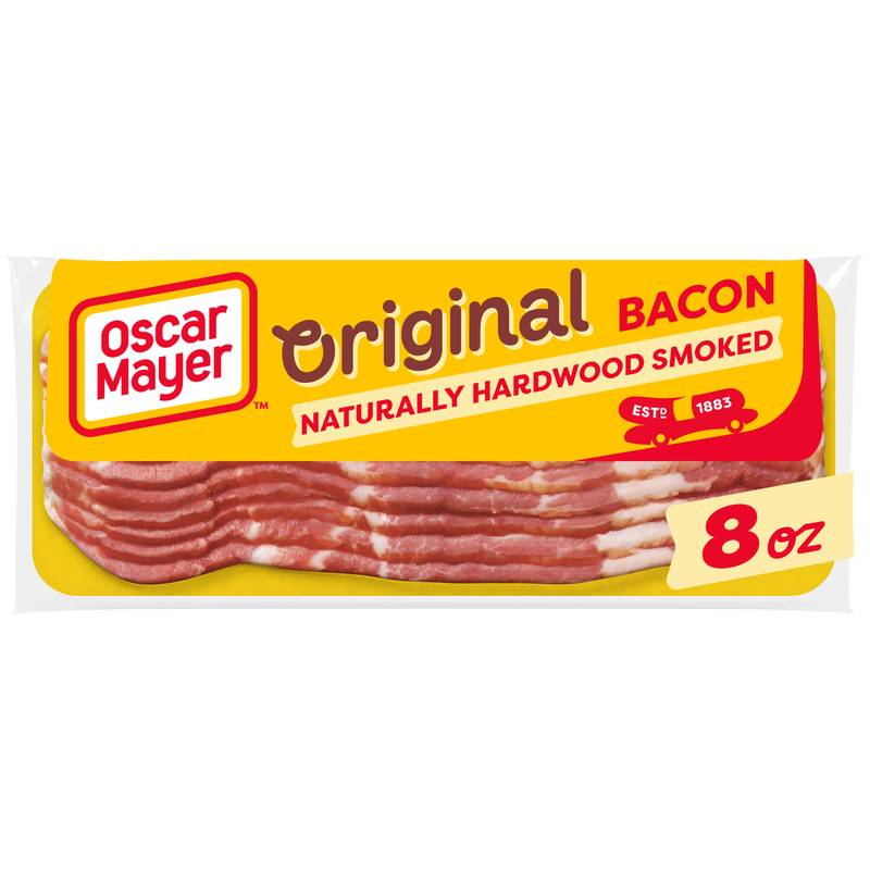 Oscar Mayer Naturally Hardwood Smoked Bacon -  8oz