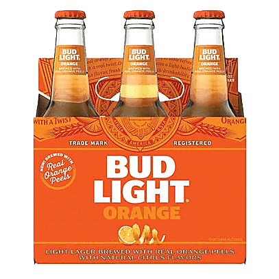 Bud Light Orange 6pk 12oz Btl