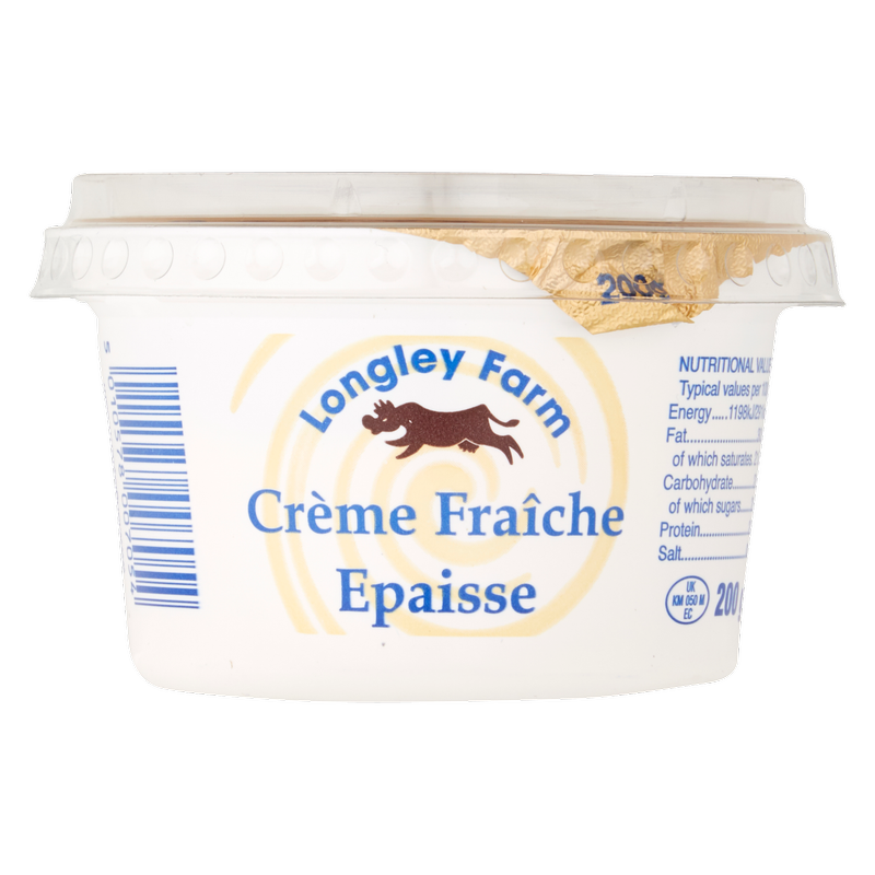 Longley Farm Thick Creme Fraiche, 200g
