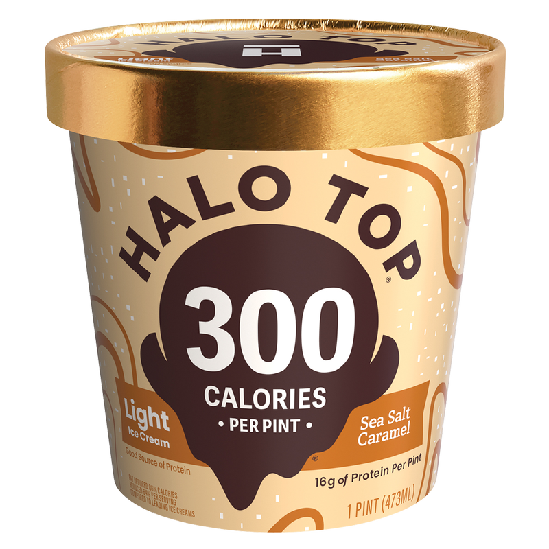 Halo Top Sea Salt Caramel Ice Cream Pint