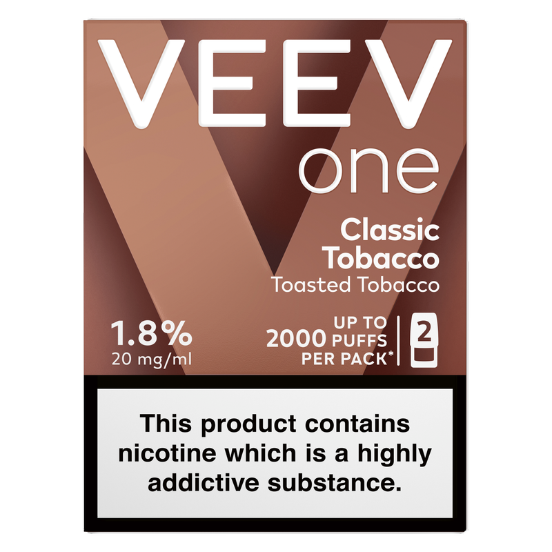 VEEV One Classic Tobacco 1.8%, 1pcs
