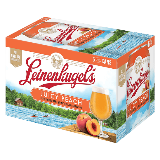 Leinenkugel's Brewing Company Juicy Peach 6pk 12oz Can 