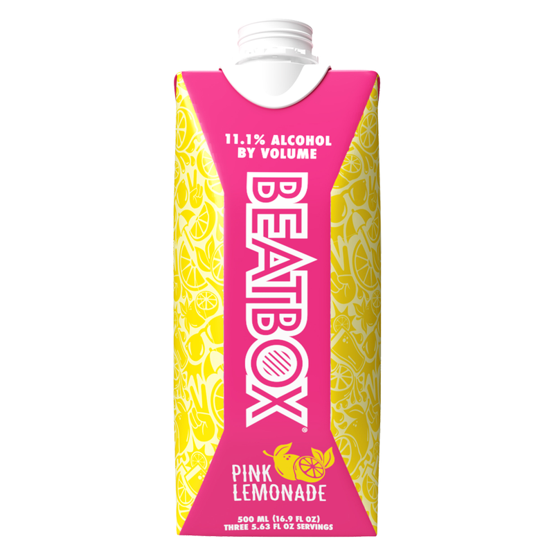 BeatBox Party Punch Pink Lemonade Malt Single 500ml  11.1% ABV