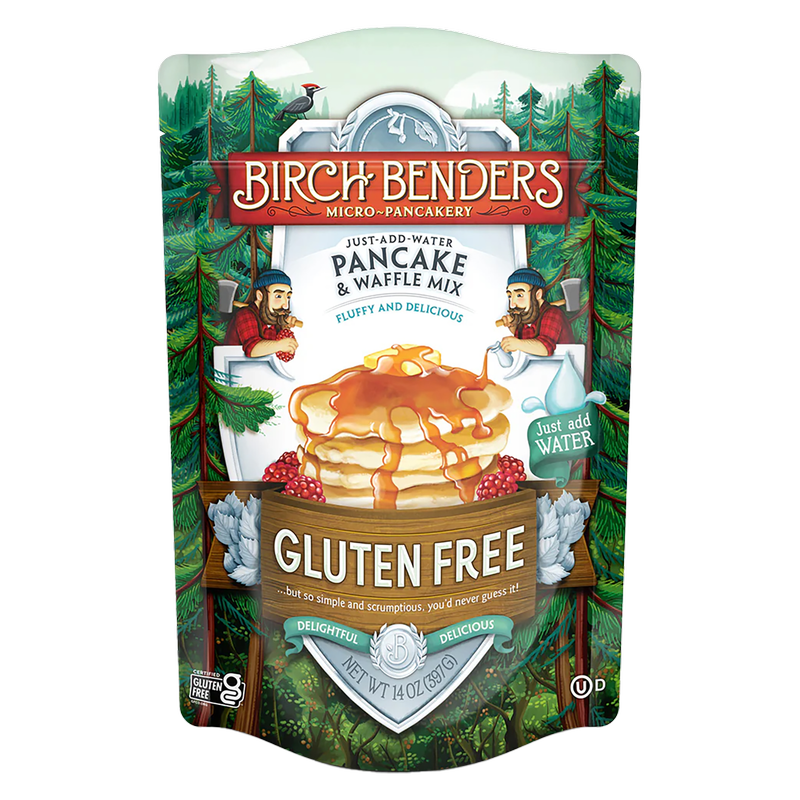 Birch Benders Pancake & Waffle Mix Gluten Free 95% Organic