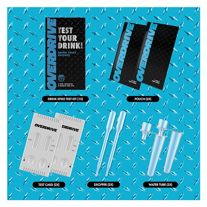 Overdrive Drink Spike Test Kit - 2 Pack