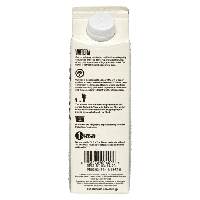 Boxed Water Is Better 16.9oz