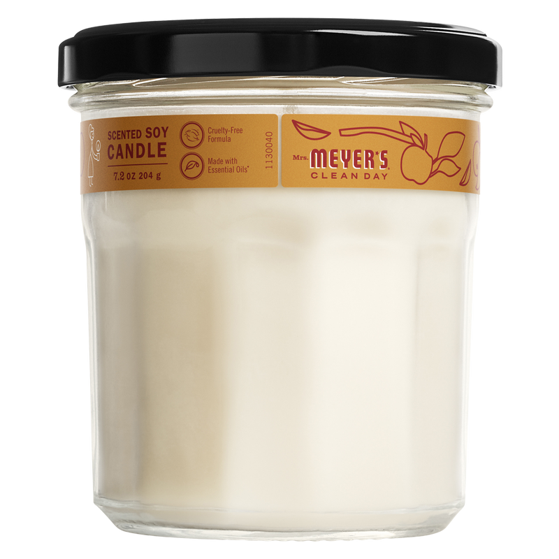 Mrs. Meyer's Clean Day Scented Soy Candle in Apple Cider 7.2 Ounce Candle