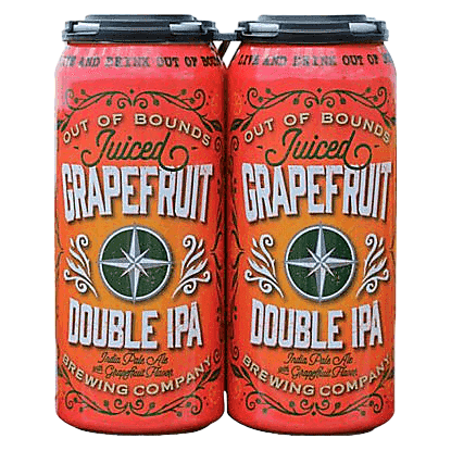 Out of Bounds Brewing Juiced Grapefruit Double IPA 4pk 16oz Can