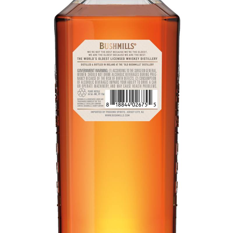Bushmills Private Reserve Limited Release 10 Year Old: Bordeaux Casks​ Irish Whiskey 750ml (93 Proof)
