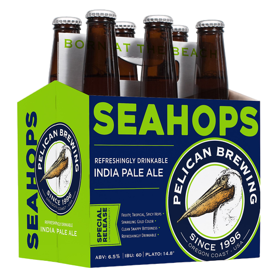 Pelican Brewing Co. Seahops IPA 6pk 12oz