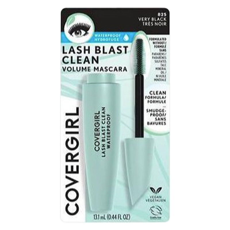 Covergirl Lash Blast Clean Waterproof Mascara Very Black 0.44oz