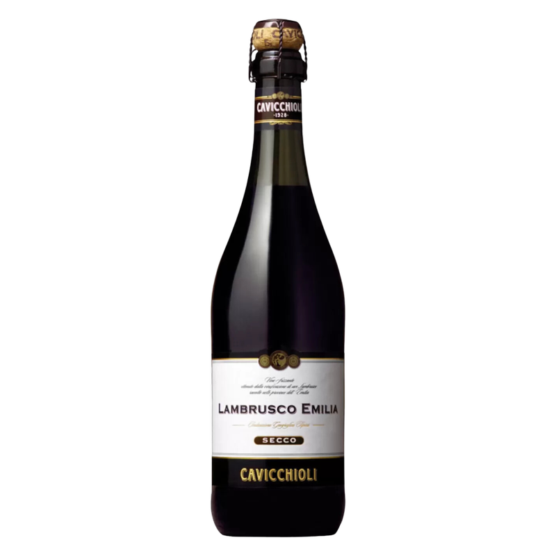 Cavicchioli Lambrusco Rosso Secco, 75cl