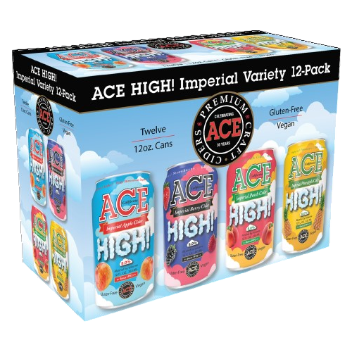 Ace High Imperial Variety Pack  (12 OZ CAN)