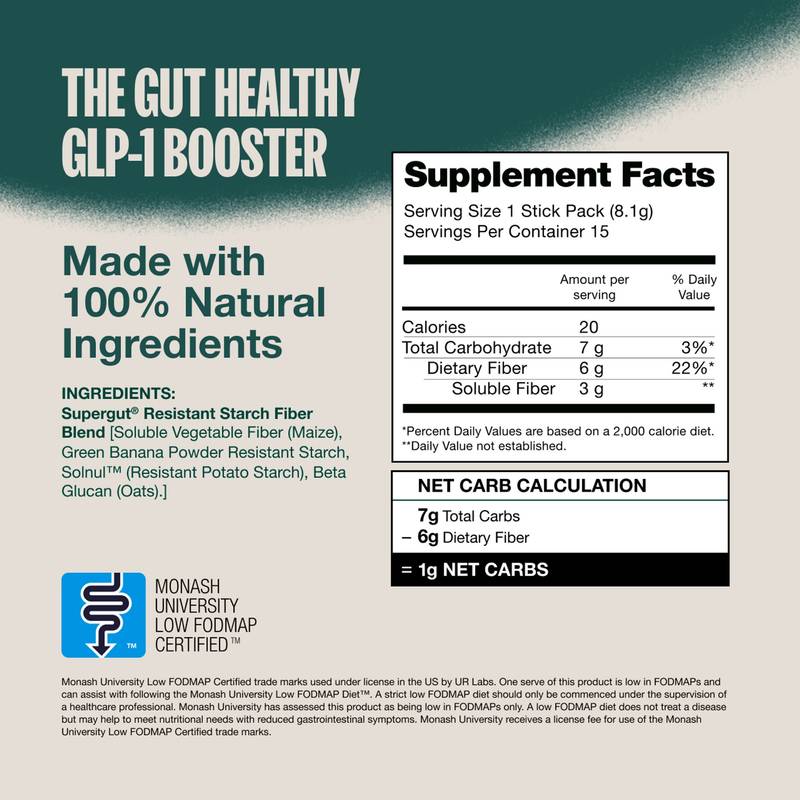 Supergut The Gut Healthy GLP-1 Booster, 15ct