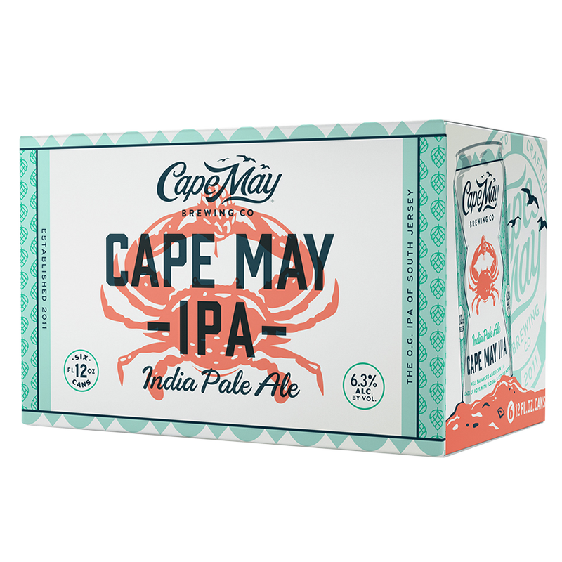 Cape May Brewery IPA 6pk 12oz Can 6.3% ABV