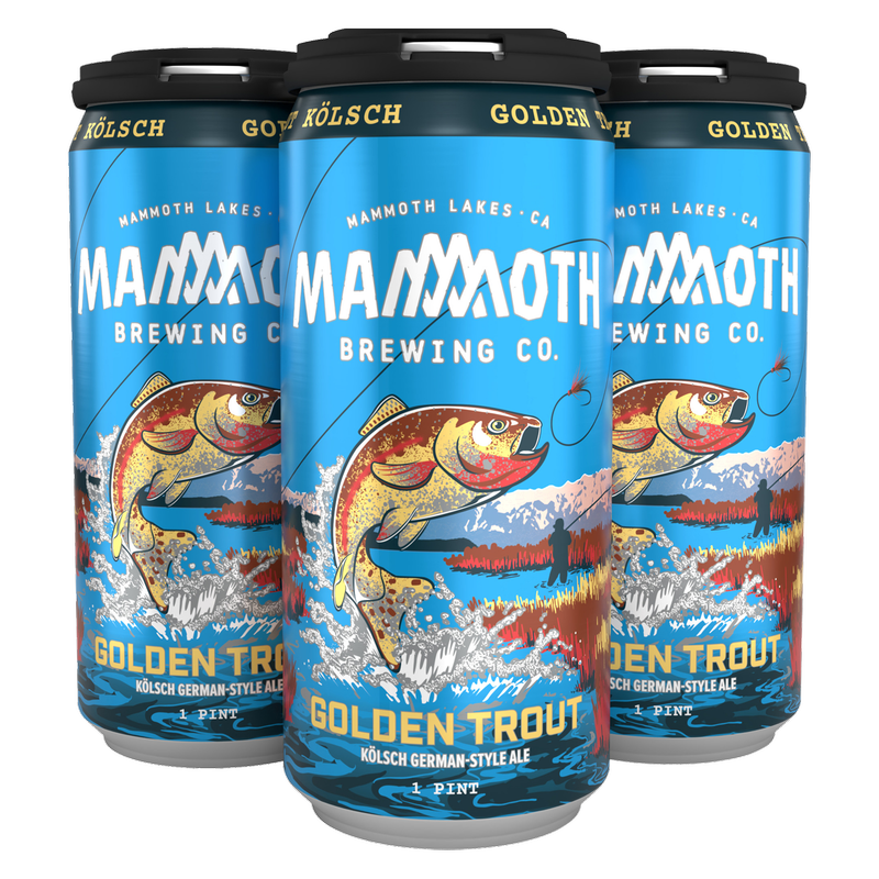 Mammoth Brewing Co. Golden Trout Kolsch (4PKC 16 OZ)