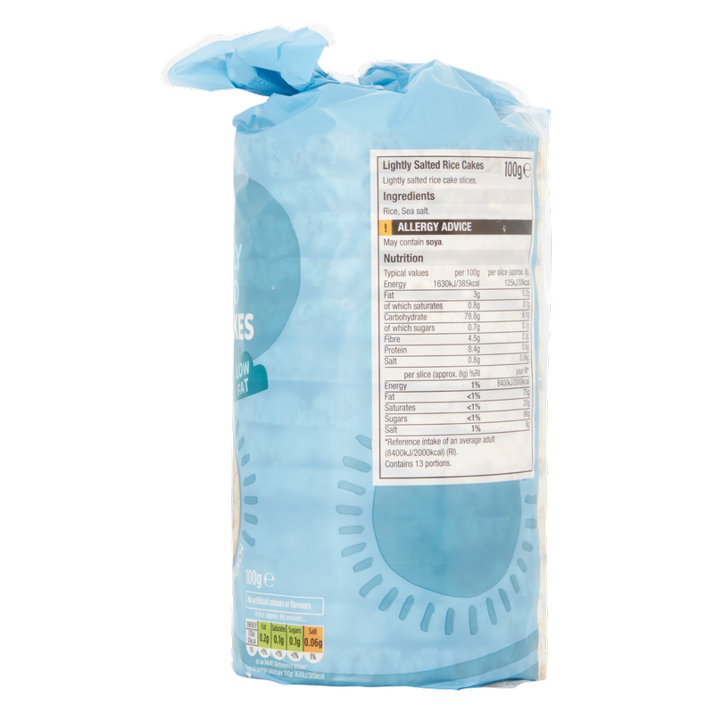 Morrisons Slightly Salted Rice Cakes, 100g