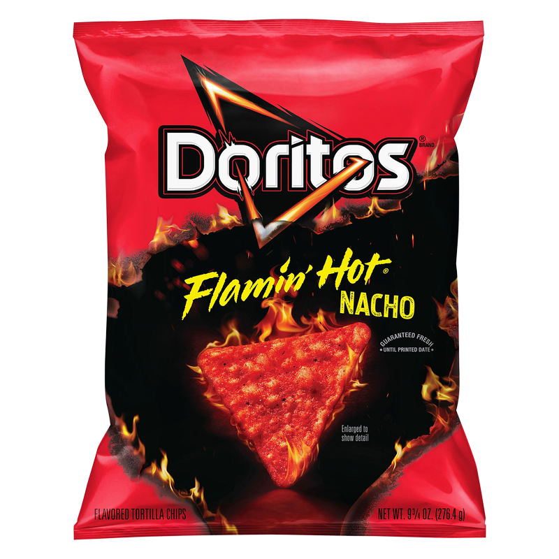 Doritos Flamin' Hot Nacho Tortilla Chips 9.25oz