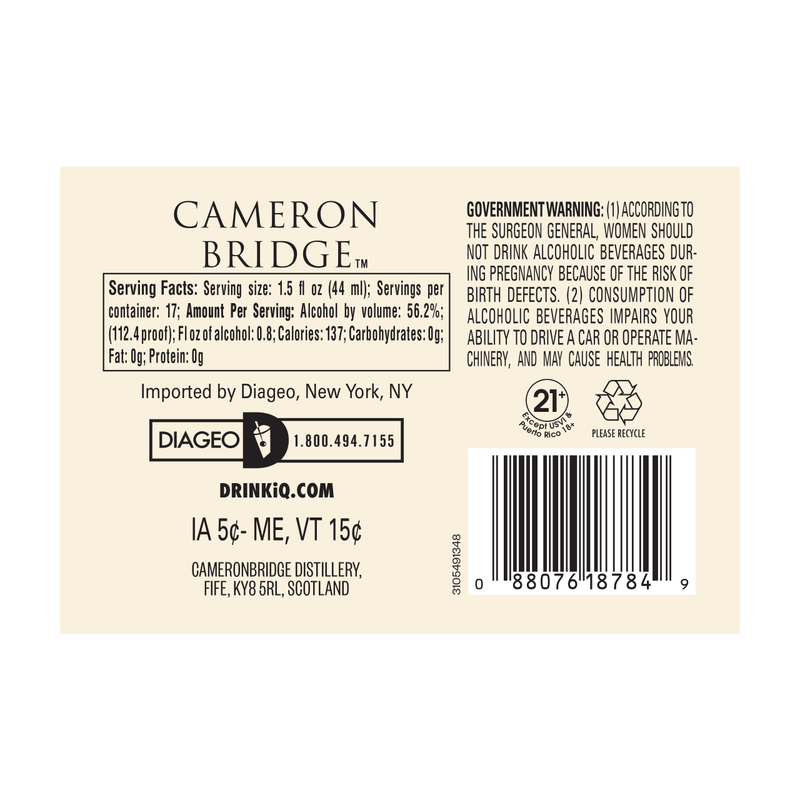 Cameronbridge 26 Yr Special Release 750ml