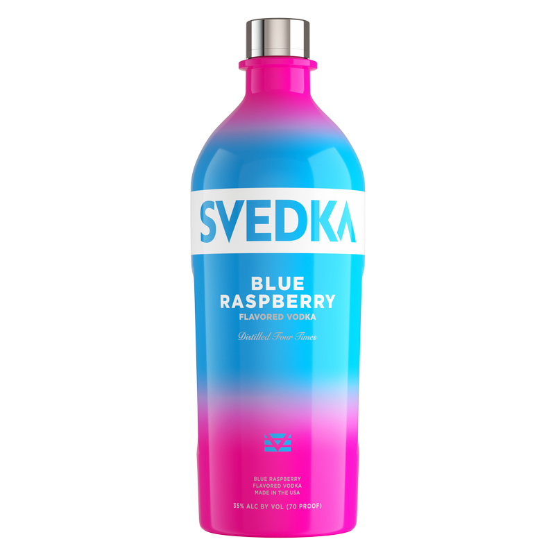 Svedka Blue Raspberry Vodka 1.75L (70 Proof)