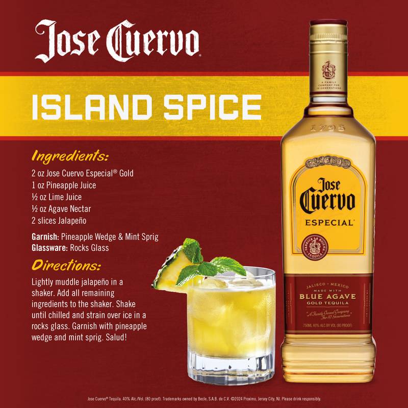 Jose Cuervo Especial Gold Tequila 100ml (80 Proof)