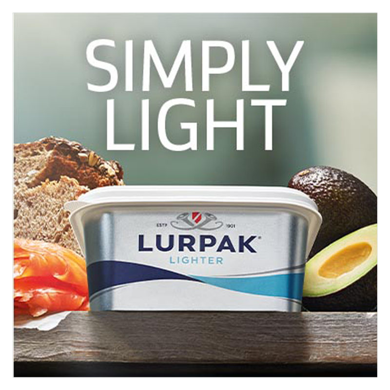 Lurpak Spreadable Lighter Salted, 400g