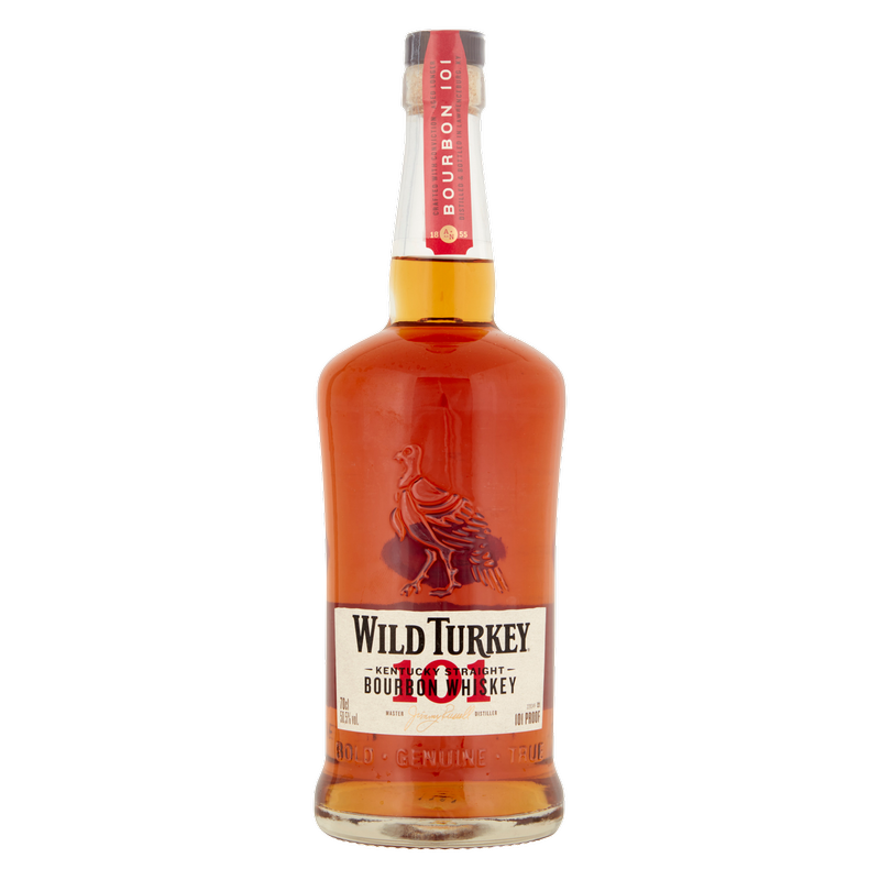 Wild Turkey 101 Bourbon Whiskey, 70cl
