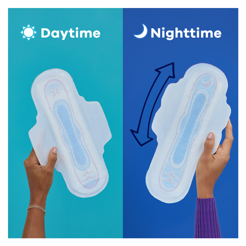 Always® ZZZ Size 6 Overnight Pads with Wings, 20 ct - Pay Less