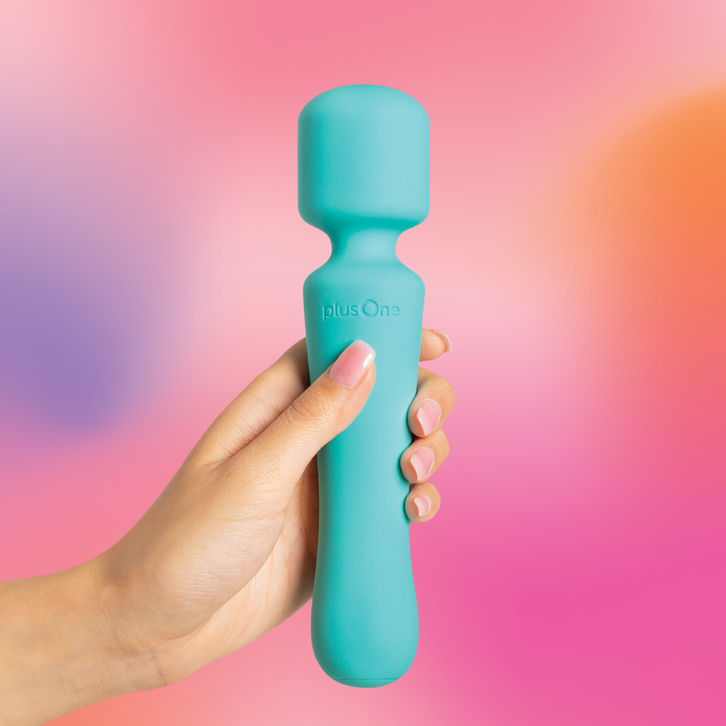 how to use plus one vibrating wand Single Packet Lube main image 1