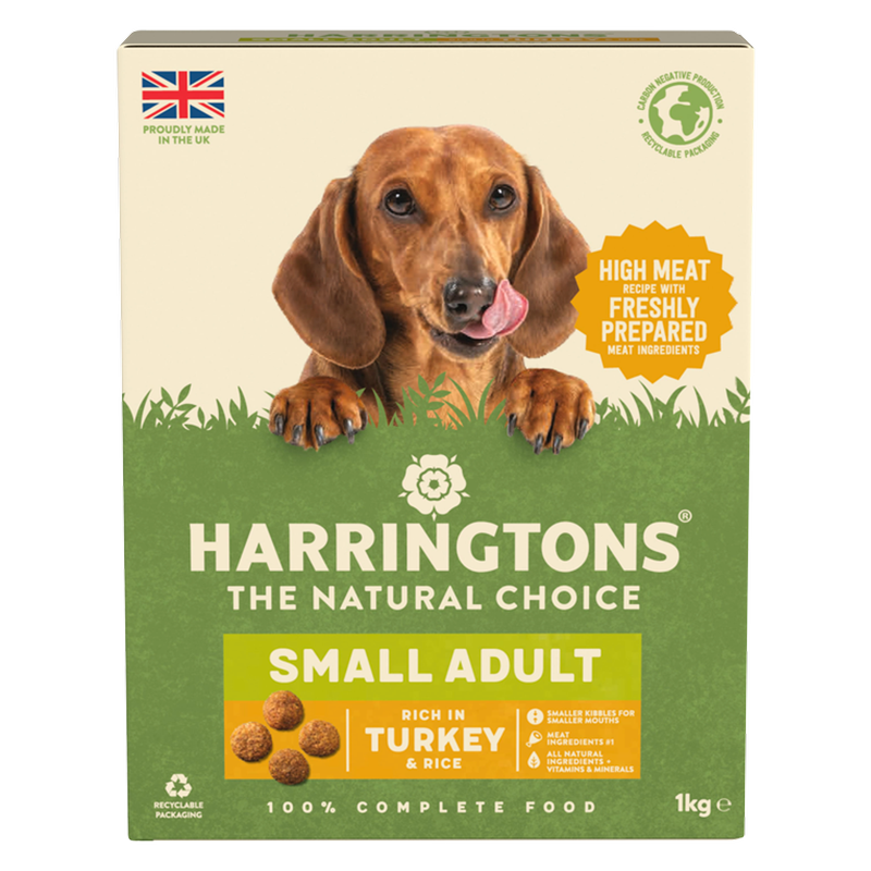 Harringtons Small Dog Turkey, 1kg