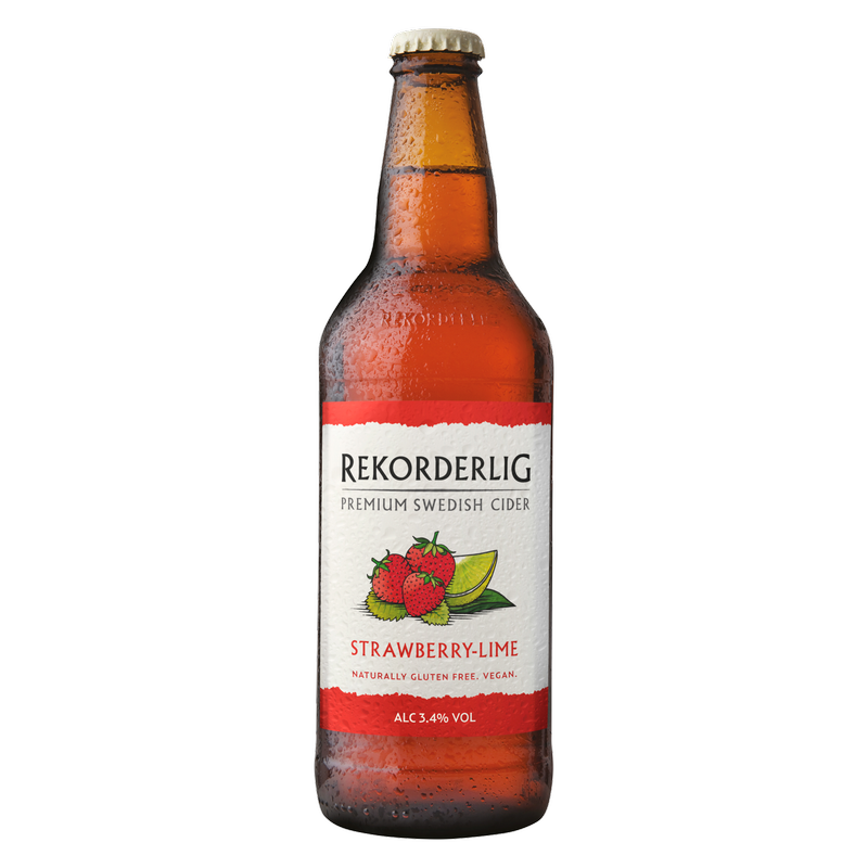 Rekorderlig Strawberry & Lime Cider, 500ml