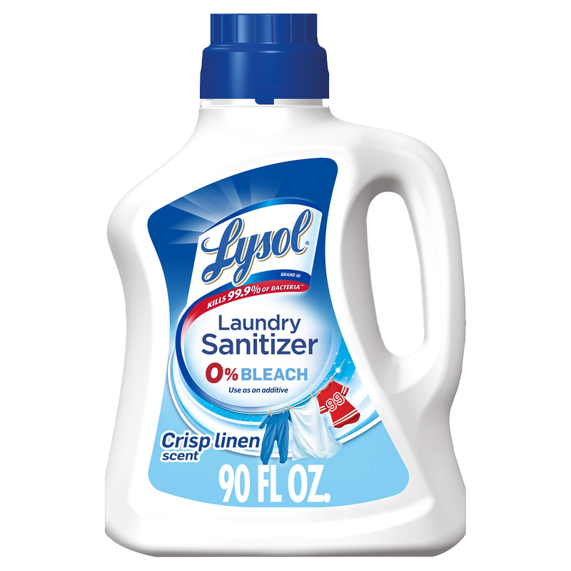 Lysol Crisp Linen Laundry Sanitizer Additive 90oz