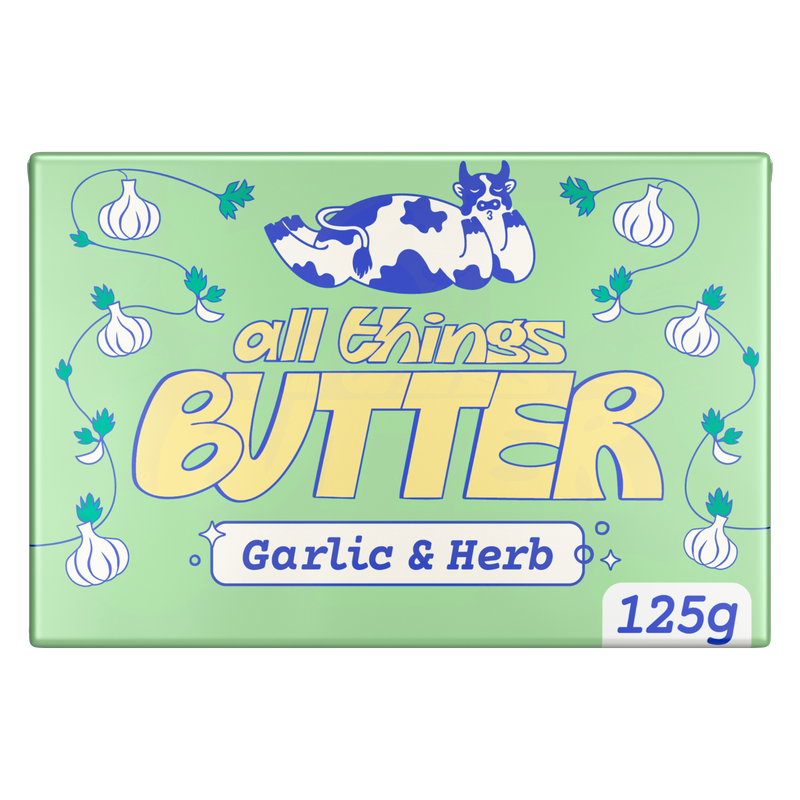 All Things Butter Garlic & Herb Butter, 125g
