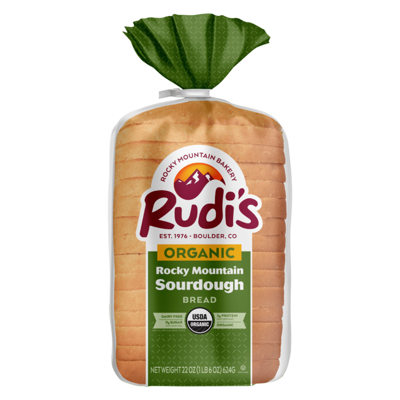 Rudi's Organic Rocky Mountain Sourdough Bread - 22oz