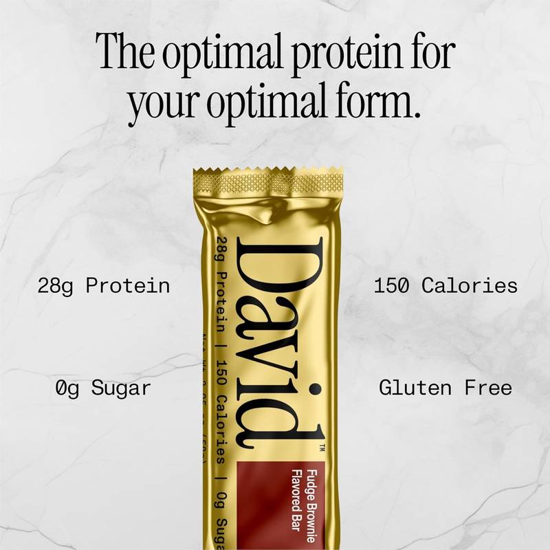 David Fudge Brownie Protein Bar Case 12ct